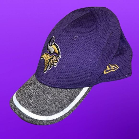 New Era 39 Thirty Toddler Minnesota Vikings Fitted Cap Hat - Picture 3 of 6